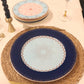 Muse Series Porcelain Dinner Plates, Set of 6