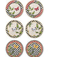 Jardin Series Side Plates, Set of 6