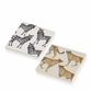 Zebra & Leopard Natural Stone Coasters, Set of 2