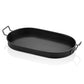 Black Oval Serving Tray (66 x 32 cm)